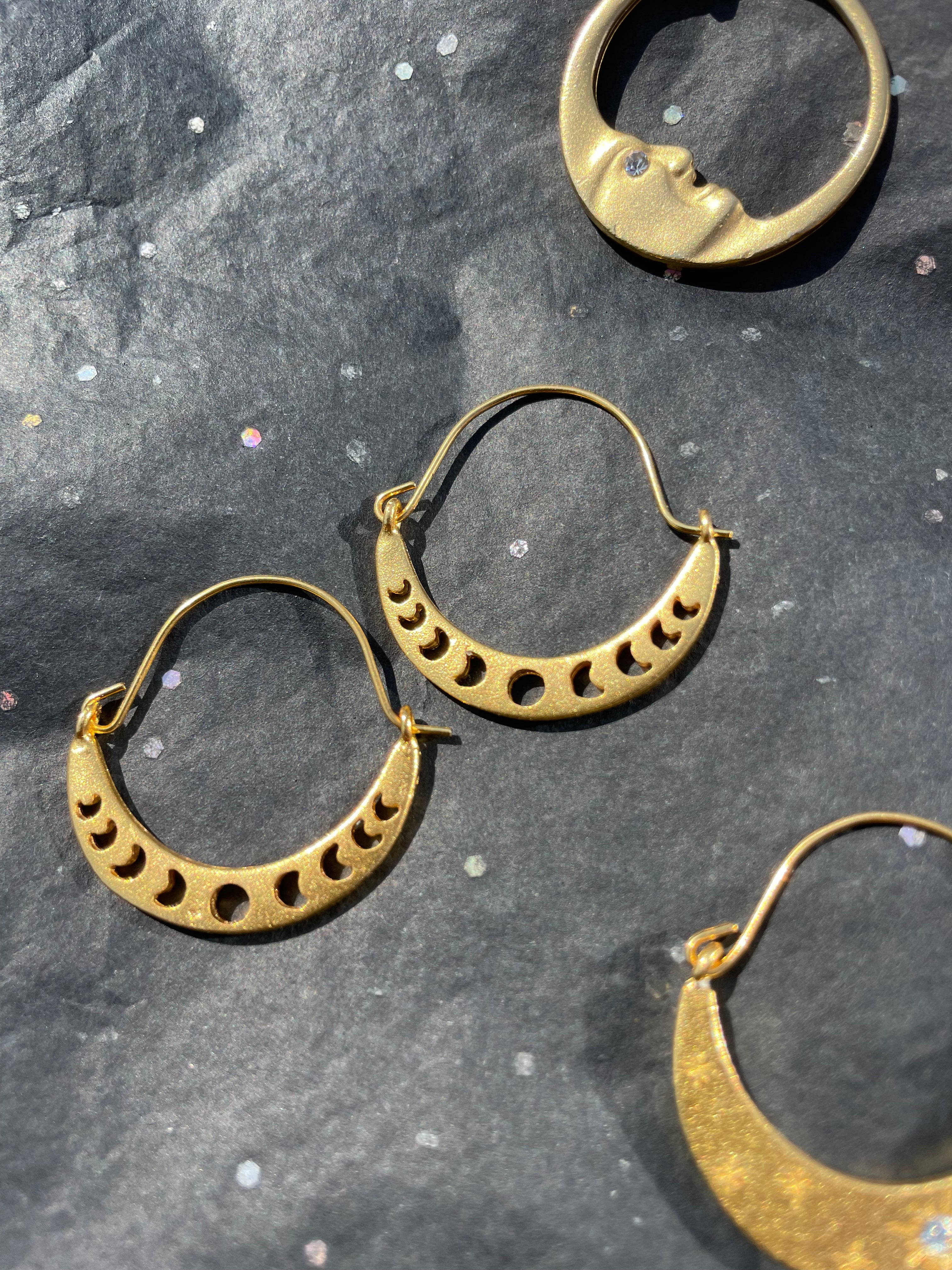 Buy Gold Moon and Star Earrings, Tiny Moon Earrings, Small Star Studs,  Silver Minimal Studs, Dainty Moon Earring in Gold, Minimalistic Earrings  Online in India - Etsy