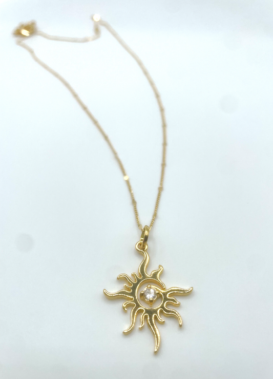18K Gold Filled Winter Solstice Necklace